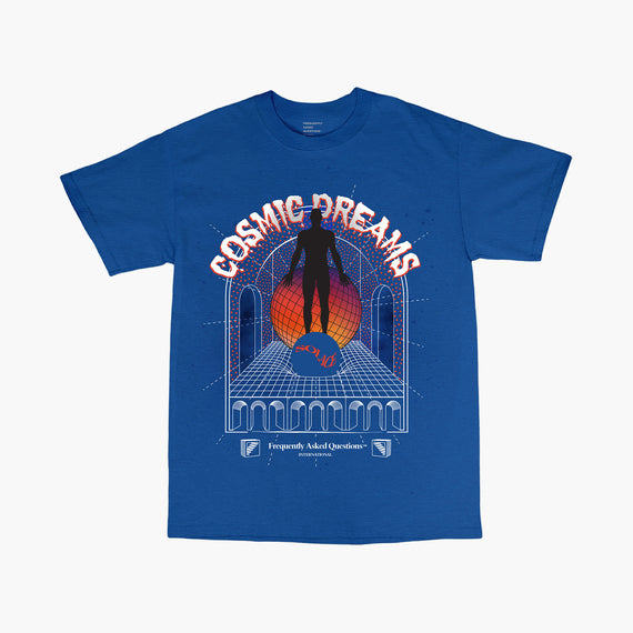 Cosmic Dreams T-Shirt - Frequently Asked Questions