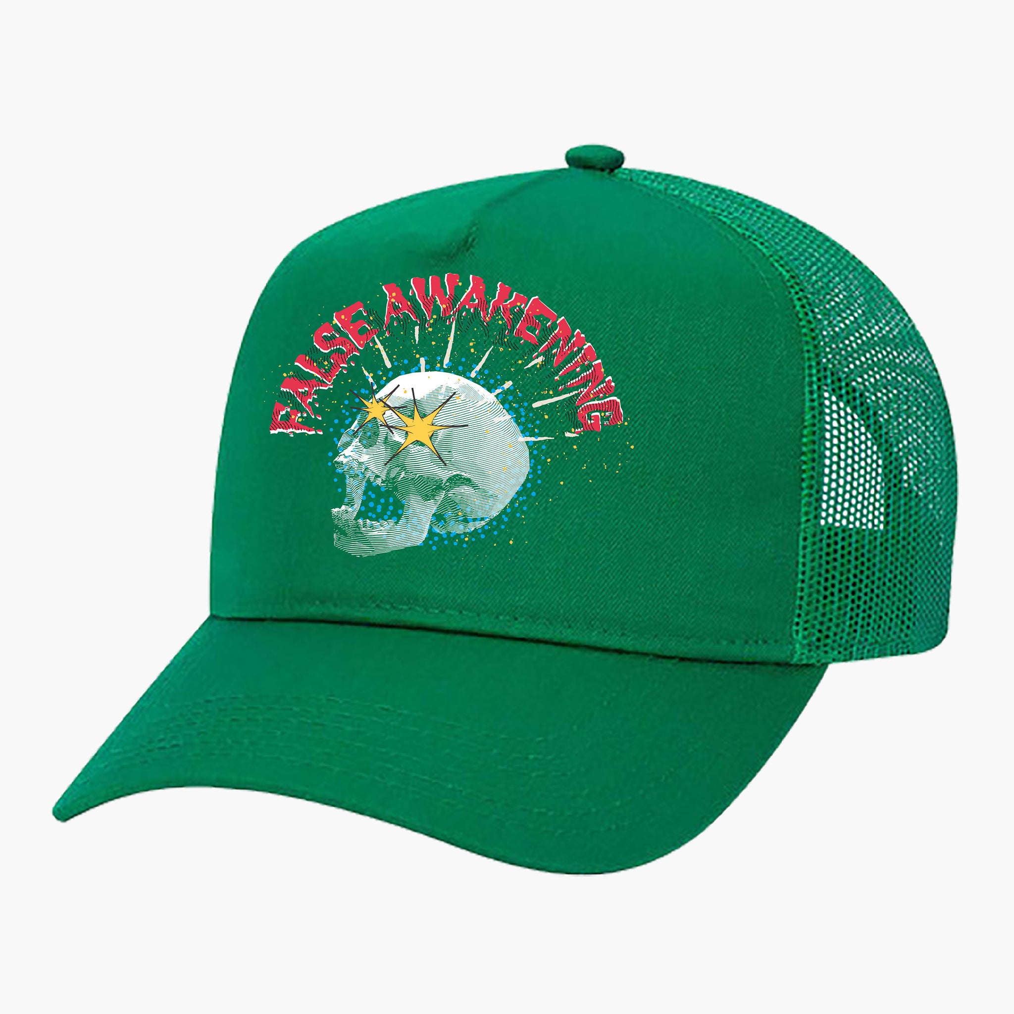 False Awakening Trucker Hat - Frequently Asked Questions
