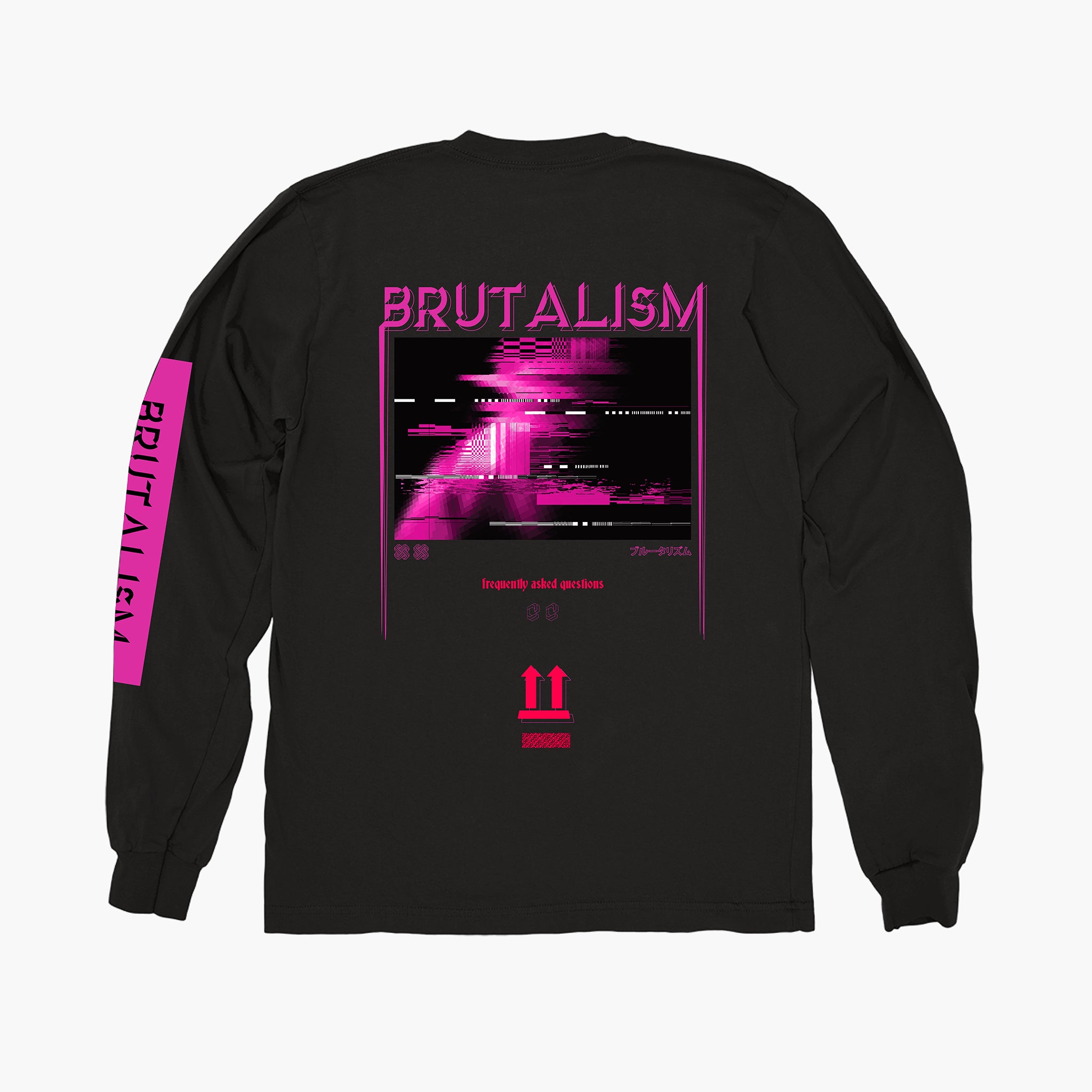 Glitch Long Sleeve T-Shirt - Frequently Asked Questions