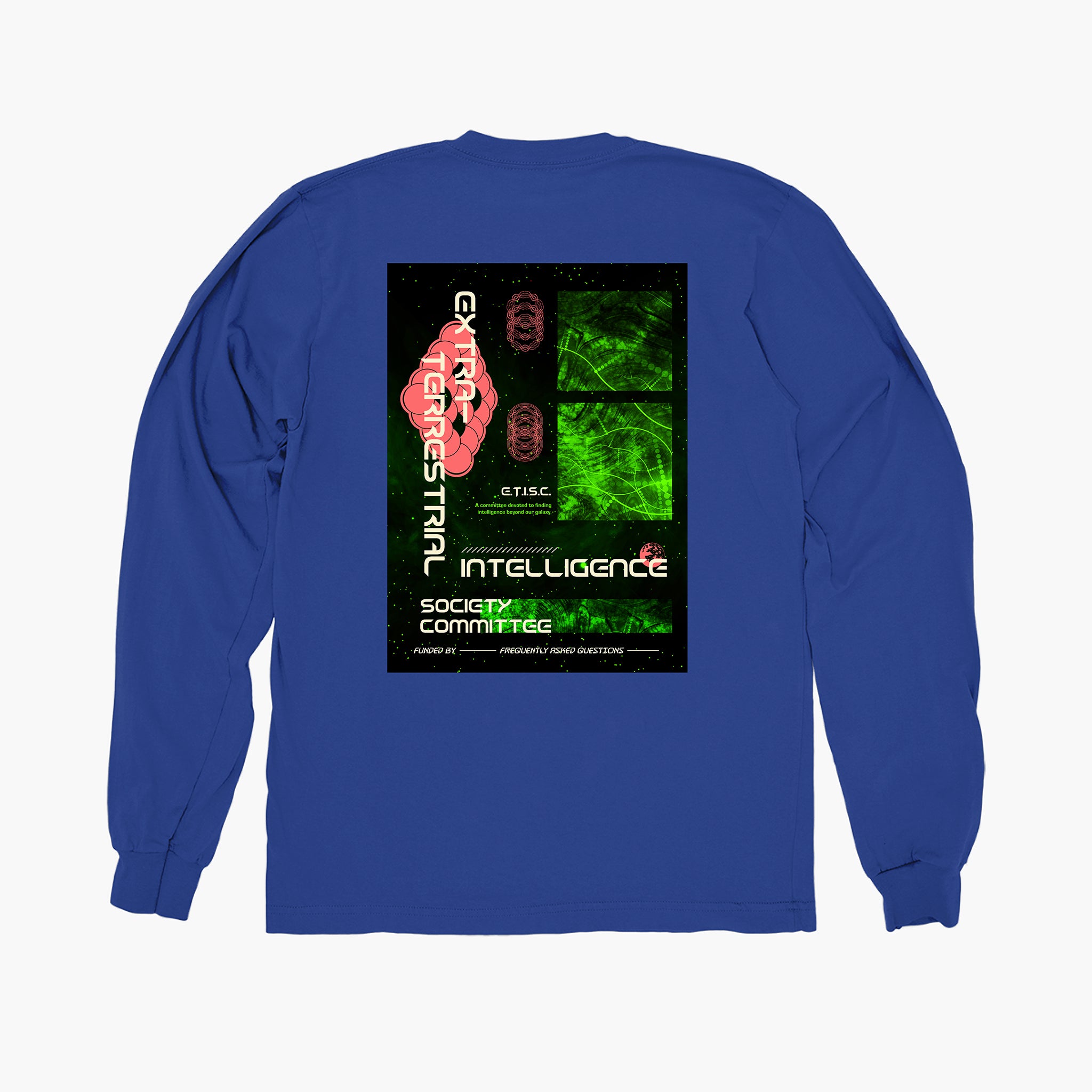 E.T.I.S.C. Long Sleeve T-Shirt - Frequently Asked Questions