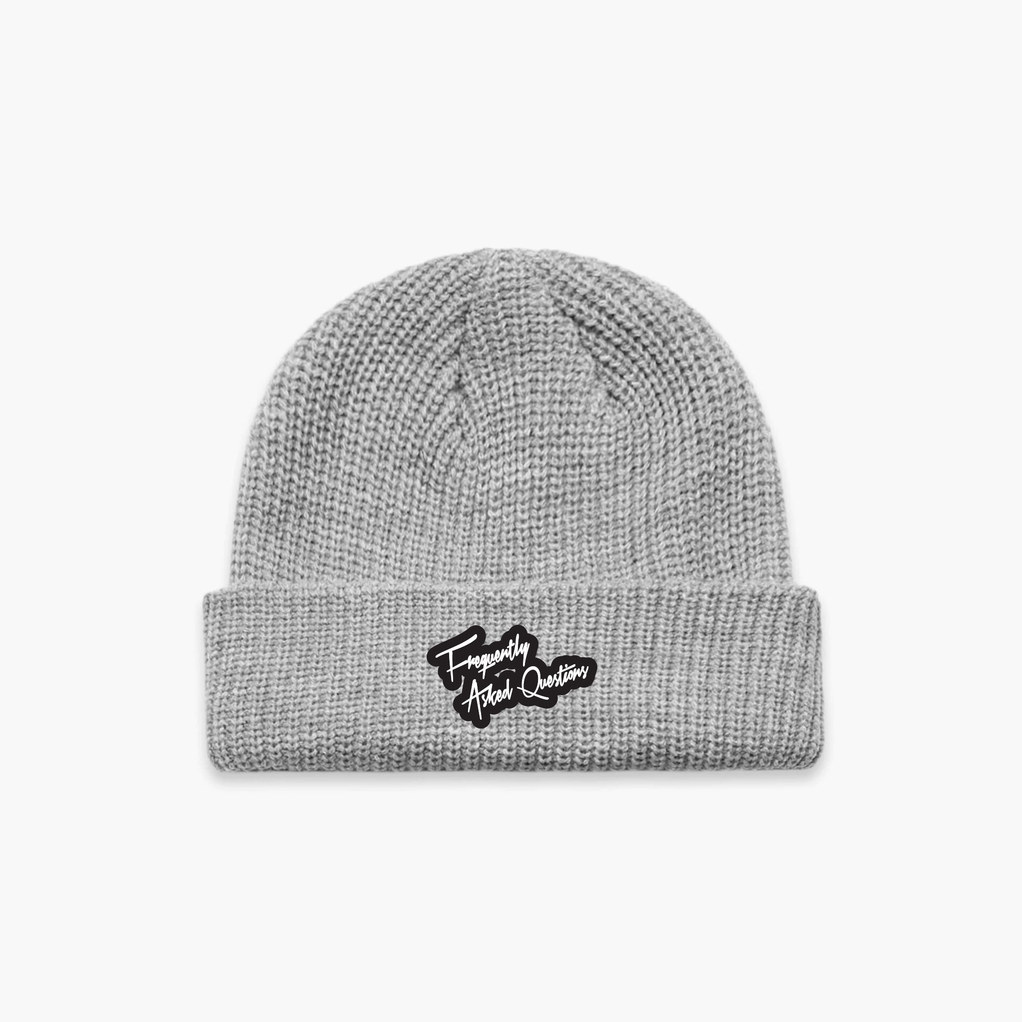 FAQ Knitted Beanie - Frequently Asked Questions